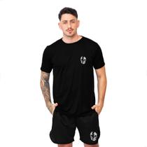 Conjunto Camisa E Bermuda Dry Fit Academia Caveira 2 V1 Conjunto Camisa E Bermuda Dry Fit Academia Caveira 2 V1