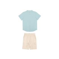 Conjunto Camisa e Bermuda Infantil Menino Alakazoo Ref 44955