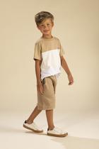 Conjunto Camisa e Bermuda Menino Infantil Lik Boys