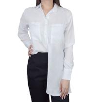 Conjunto Camisa e Top Feminino Milani ML Chemise Branco - 33 Conjunto Camisa e Top Feminino Milani ML Chemise Branco - 33