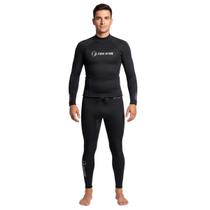 Conjunto Camisa Manga Longa E Calça Térmica Surf Mergulho