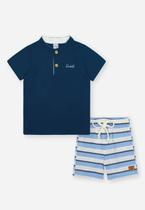 Conjunto Camisa Menino Estampado Divertto Conjunto Camisa Menino Estampado Divertto