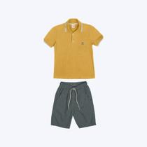 Conjunto Camisa Polo e Bermuda Infantil Masculino Have Fun 29685 Conjunto Camisa Polo e Bermuda Infantil Masculino Have Fun 29685