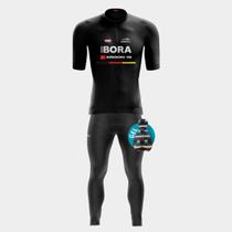 Conjunto Camisa PRO Bora Preta + Calça Gel