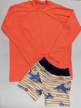 conjunto camisa UV + sunga shortinho conjunto camisa UV + sunga shortinho