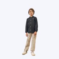 Conjunto Camisa Xadrez E Calça Alfaiataria Infantil Menino Divertto 17878 Preto Conjunto Camisa Xadrez E Calça Alfaiataria Infantil Menino Divertto 17878 Preto