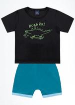 Conjunto camiseta/bermuda masc 13374 kiko e kika Conjunto camiseta/bermuda masc 13374 kiko e kika