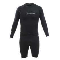 Conjunto Camiseta Bermuda Neoprene para esportes aquáticos Conjunto Camiseta Bermuda Neoprene para esportes aquáticos