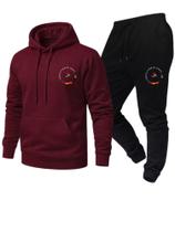 Conjunto Camiseta Calça Equillybrio circulo Casual Agasalho Algodão Moletom