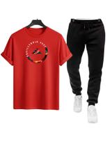 Conjunto Camiseta Calça Equillybrio Vest Circulo Algodão Qualidade