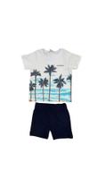 Conjunto camiseta com bermuda coqueiros Conjunto camiseta com bermuda coqueiros