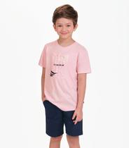 Conjunto Camiseta com Bermuda Menino Trick Nick Rosa Conjunto Camiseta com Bermuda Menino Trick Nick Rosa