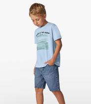 Conjunto Camiseta com Bermuda Trick Nick Azul Conjunto Camiseta com Bermuda Trick Nick Azul