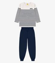 Conjunto Camiseta com Calça Malhão Fruit Rovi Kids Azul Conjunto Camiseta com Calça Malhão Fruit Rovi Kids Azul