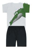 Conjunto Camiseta de Crocodilo e Short - Destak