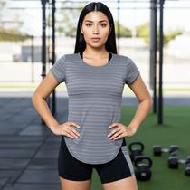Conjunto Camiseta DRY FIT POLIAMIDA MALHA FRIA + Short Leg Legging COM BOLSOS Feminino 639