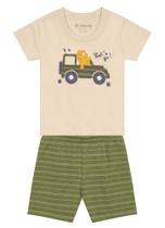 Conjunto camiseta e bermuda 36336 brandili