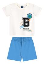 Conjunto Camiseta e Bermuda Bee Loop Conjunto Camiseta e Bermuda Bee Loop