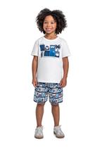 Conjunto Camiseta e Bermuda Bee Loop