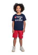 Conjunto Camiseta e Bermuda Bee Loop