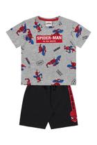 Conjunto Camiseta e Bermuda do Spider-Man - Fakini