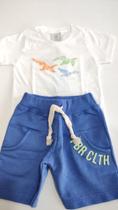 Conjunto camiseta e bermuda