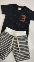 Conjunto camiseta e bermuda
