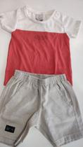 Conjunto camiseta e bermuda Conjunto camiseta e bermuda