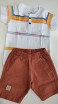 Conjunto camiseta e bermuda Conjunto camiseta e bermuda