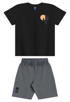 Conjunto Camiseta e Bermuda Menino Bee Loop