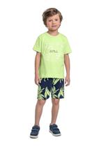 Conjunto Camiseta e Bermuda Menino Bee Loop