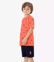 Conjunto Camiseta e Bermuda Skate Rovi Kids Conjunto Camiseta e Bermuda Skate Rovi Kids
