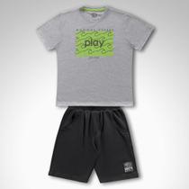Conjunto Camiseta e Bermuda Sunset Infantil Playground Conjunto Camiseta e Bermuda Sunset Infantil Playground
