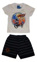 Conjunto camiseta e bermuda