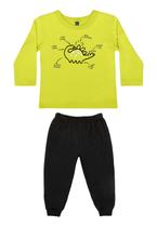 Conjunto Camiseta e Calça Bebê Menino Bee Loop
