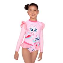 Conjunto Camiseta e Calcinha de Biquíni Menina Gata Fada Moda Praia Puket 110400974 Conjunto Camiseta e Calcinha de Biquíni Menina Gata Fada Moda Praia Puket 110400974