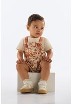 Conjunto Camiseta e Jardineira Bebê Quimby Conjunto Camiseta e Jardineira Bebê Quimby