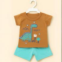 Conjunto Camiseta e Short Dino 03 á 06 Meses Conjunto Camiseta e Short Dino 03 á 06 Meses