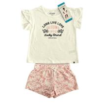 Conjunto Camiseta E Short Long Live Love