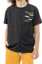 Conjunto Camiseta Estampada Mais Bermuda Sarja Infantil masculino