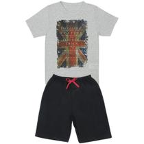 Conjunto Camiseta Inglaterra e Bermuda - Dióxido