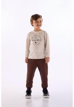 Conjunto Camiseta Listrada Calça Quimby Conjunto Camiseta Listrada Calça Quimby