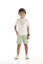 Conjunto camiseta malha bermuda sarja quimby Conjunto camiseta malha bermuda sarja quimby