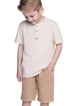 Conjunto Camiseta Malha Jaquard Have Fun