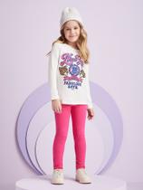Conjunto camiseta manga longa e legging momi.