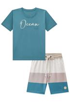 Conjunto Camiseta Menino Estampado Lucboo Conjunto Camiseta Menino Estampado Lucboo
