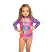 Conjunto Camiseta Para Nadar e Calcinha Biquíni Infantil Menina Moda Praia Peixote Kids 650077 Conjunto Camiseta Para Nadar e Calcinha Biquíni Infantil Menina Moda Praia Peixote Kids 650077