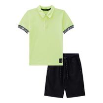 Conjunto Camiseta Pólo e Bermuda JF Conjunto Camiseta Pólo e Bermuda JF