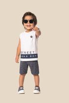 Conjunto Camiseta Regata e Bermuda Urban Boy - 42463