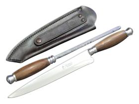 Conjunto Campeiro Especial Elmo Faca Chaira 9 Pol Bainha Conjunto Campeiro Especial Elmo Faca Chaira 9 Pol Bainha